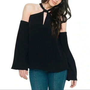 MINKPINK Black Off-Shoulder Top